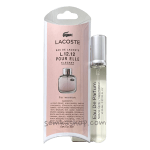Eau De Lacoste L.12.12 Pour Elle Elegant - туалетна вода, 20 мл
