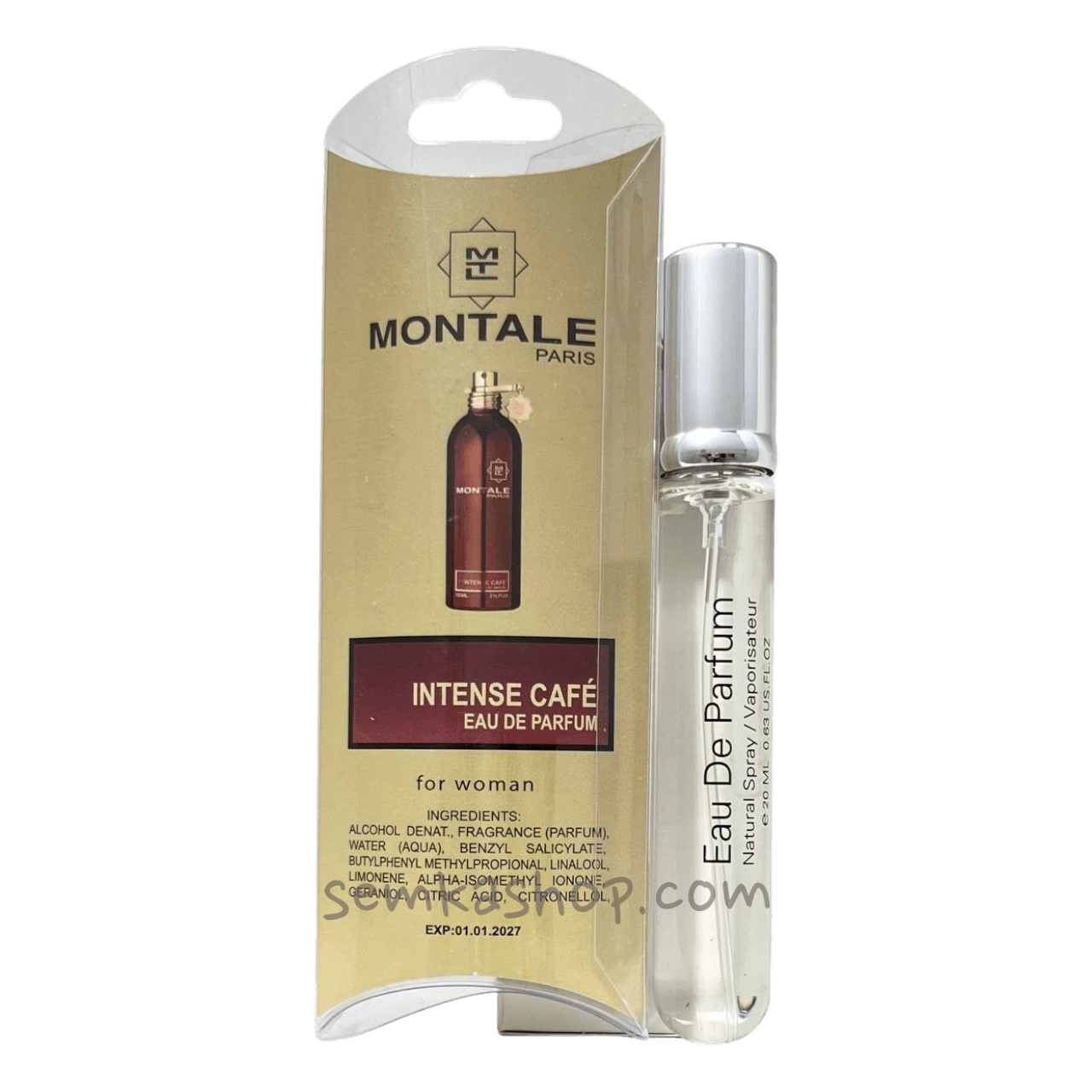 Montale Intense Cafe - міні-парфум унісекс, 20 мл