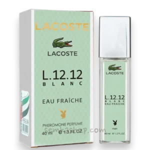 Lacoste L.12.12 Blanc Eau Fraiche Pheromone Parfum  - парфум чоловічий 40 мл