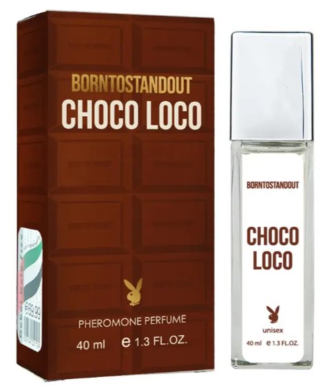 Borntostandout Choco Loco Pheromone Parfum - парфум унісекс, 40 мл